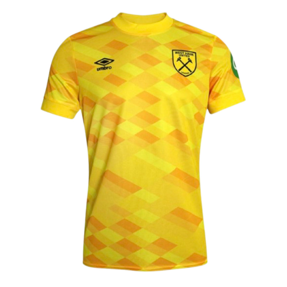 2024-2025 West Ham Goalkeeper Shirt (Yellow) - Kids_1