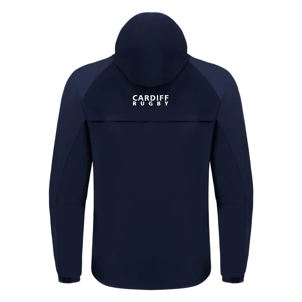 2024-2025 Cardiff Blues Rugby Full Zip Waterproof Jacket (Navy)_2