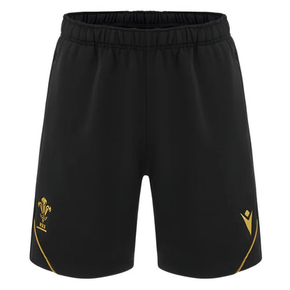 2024-2025 Wales Rugby Travel Bermuda Shorts (Black)_1