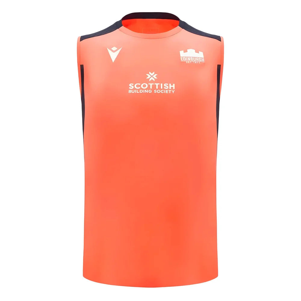 2024-2025 Edinburgh Rugby Sleeveless Jersey (Orange)_2