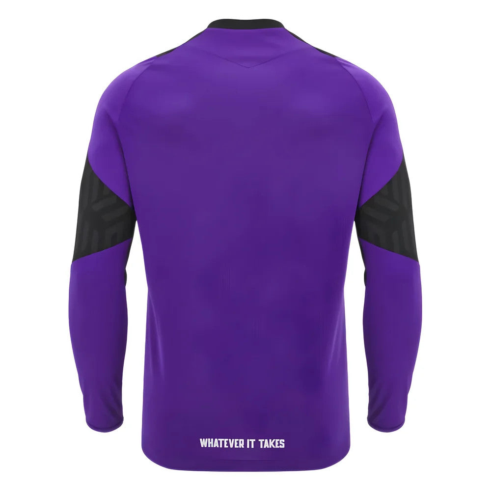 2024-2025 Glasgow Warriors Rugby LS Training Shirt (Purple)_2