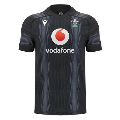 2024-2025 Wales WRU Rugby Training Jersey (Black)_2