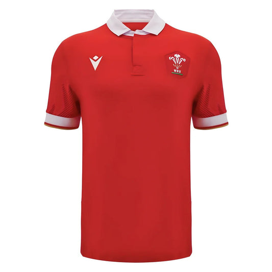 2024-2025 Wales WRU Home Cotton Rugby Shirt (Kids)_1