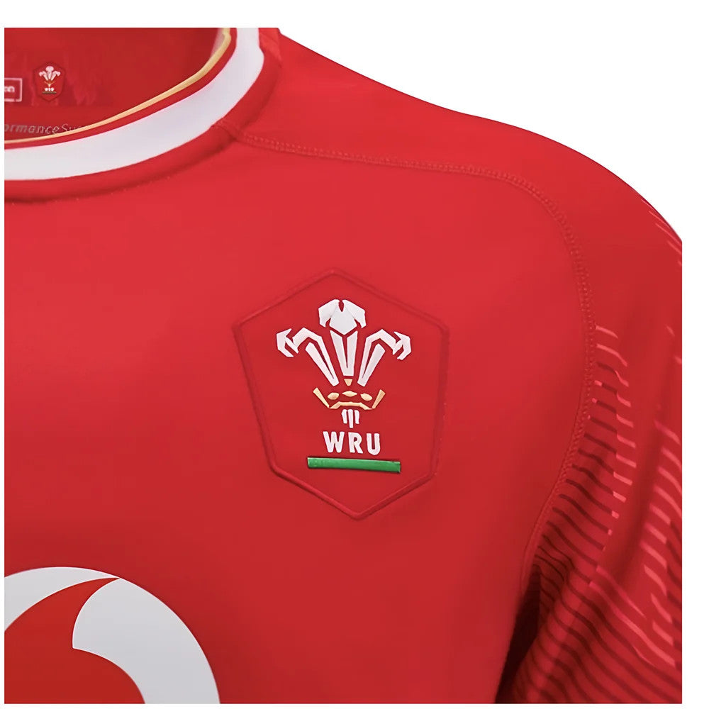 2024-2025 Wales Home Poly Replica Rugby Shirt_2