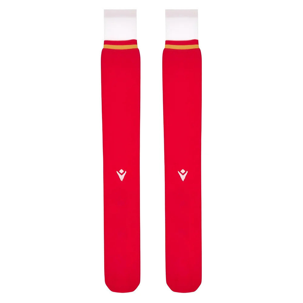 2024-2025 Wales WRU Rugby Home Socks (Red)_2