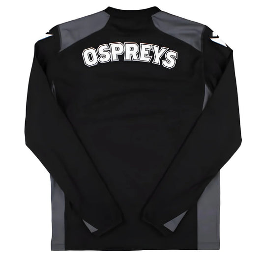 2024-2025 Ospreys Rugby Training Sweatshirt (Black)_1