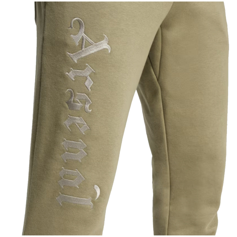2024-2025 Arsenal Seasonal Fleece Tracksuit Bottoms (Orbit Green)_4