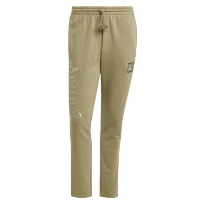 2024-2025 Arsenal Seasonal Fleece Tracksuit Bottoms (Orbit Green)_4