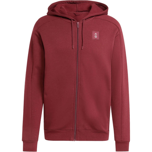 2024-2025 Man Utd Seasonal Full Zip Hoody (Shadow Red)_1