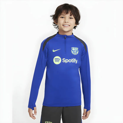 2024-2025 Barcelona Third Dri-FIT Drill Top (Blue) - Kids_2