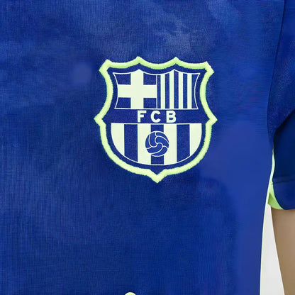 2024-2025 Barcelona Third Pre-Match Shirt (Royal) - Kids_2
