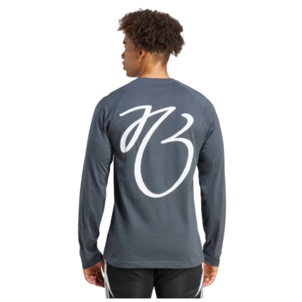 2024-2025 adidas Jude Bellingham Long Sleeve Tee (Grey)_3