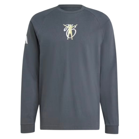 2024-2025 adidas Jude Bellingham Long Sleeve Tee (Grey)_3