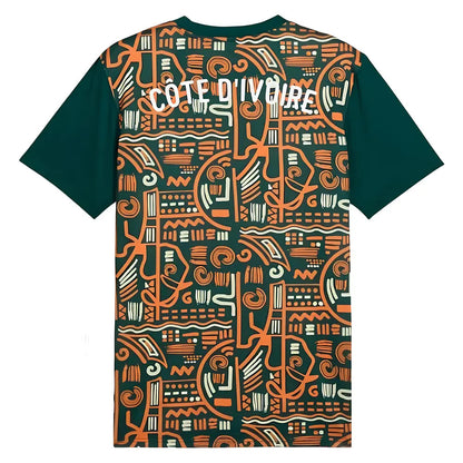 2024-2025 Ivory Coast Prematch SS Jersey (Dark Myrtle)_2