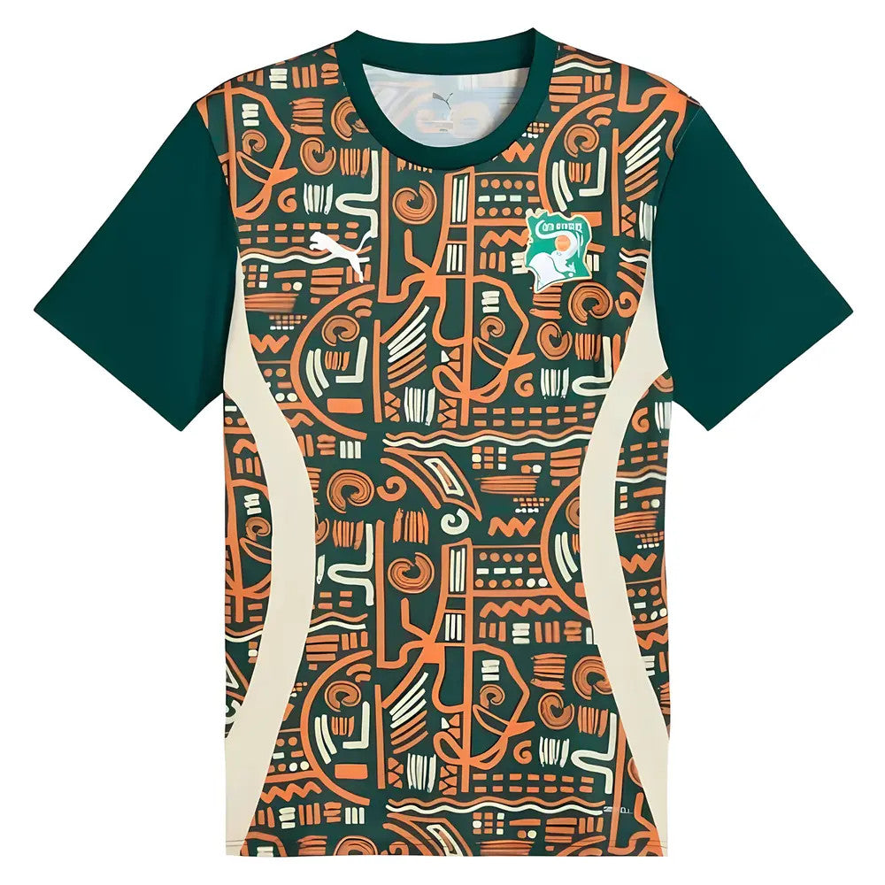 2024-2025 Ivory Coast Prematch SS Jersey (Dark Myrtle)_2