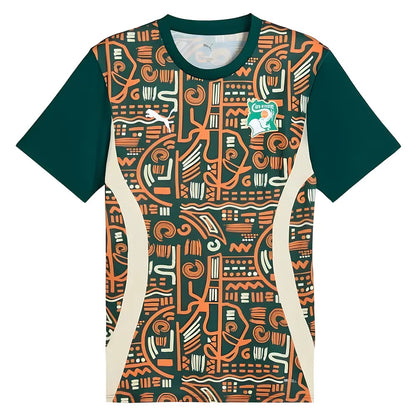 2024-2025 Ivory Coast Prematch SS Jersey (Dark Myrtle)_2