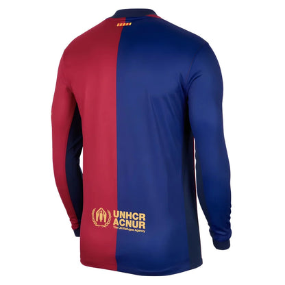 2024-2025 Barcelona Long Sleeve Home Shirt_2