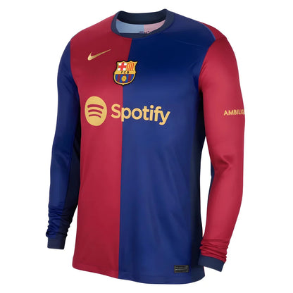 2024-2025 Barcelona Long Sleeve Home Shirt_2