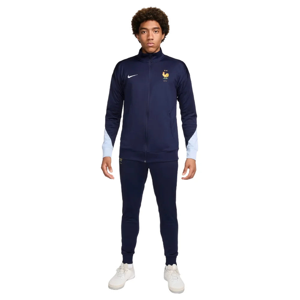 2024-2025 France Knit Strike Dri-Fit Tracksuit (Navy)_2