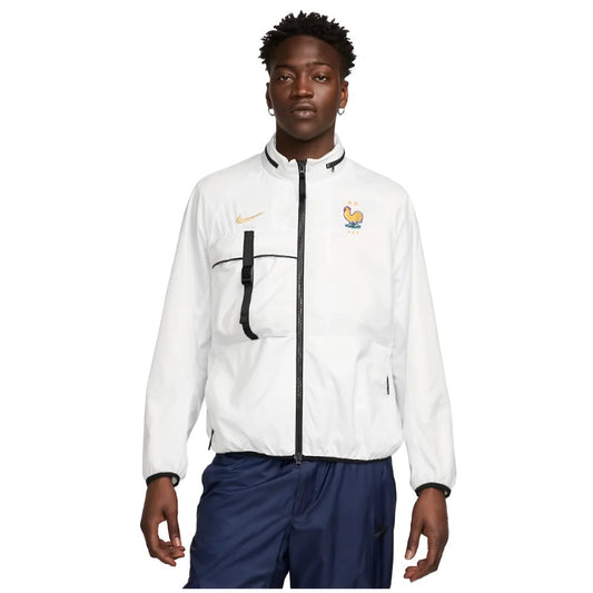 2024-2025 France Football Halo Jacket (White)_3