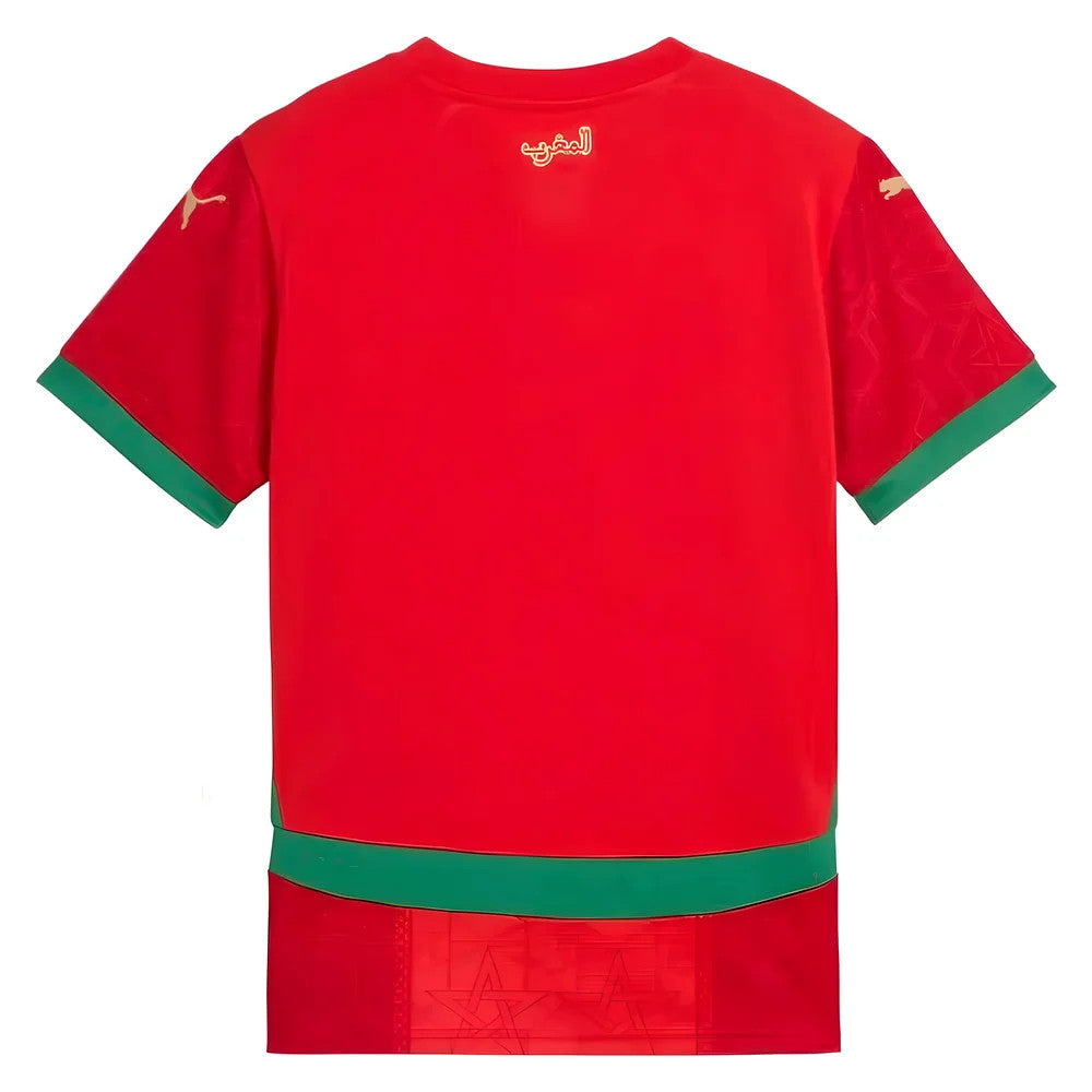 2024-2025 Morocco Home Shirt (Kids) (Hakimi 2)_4