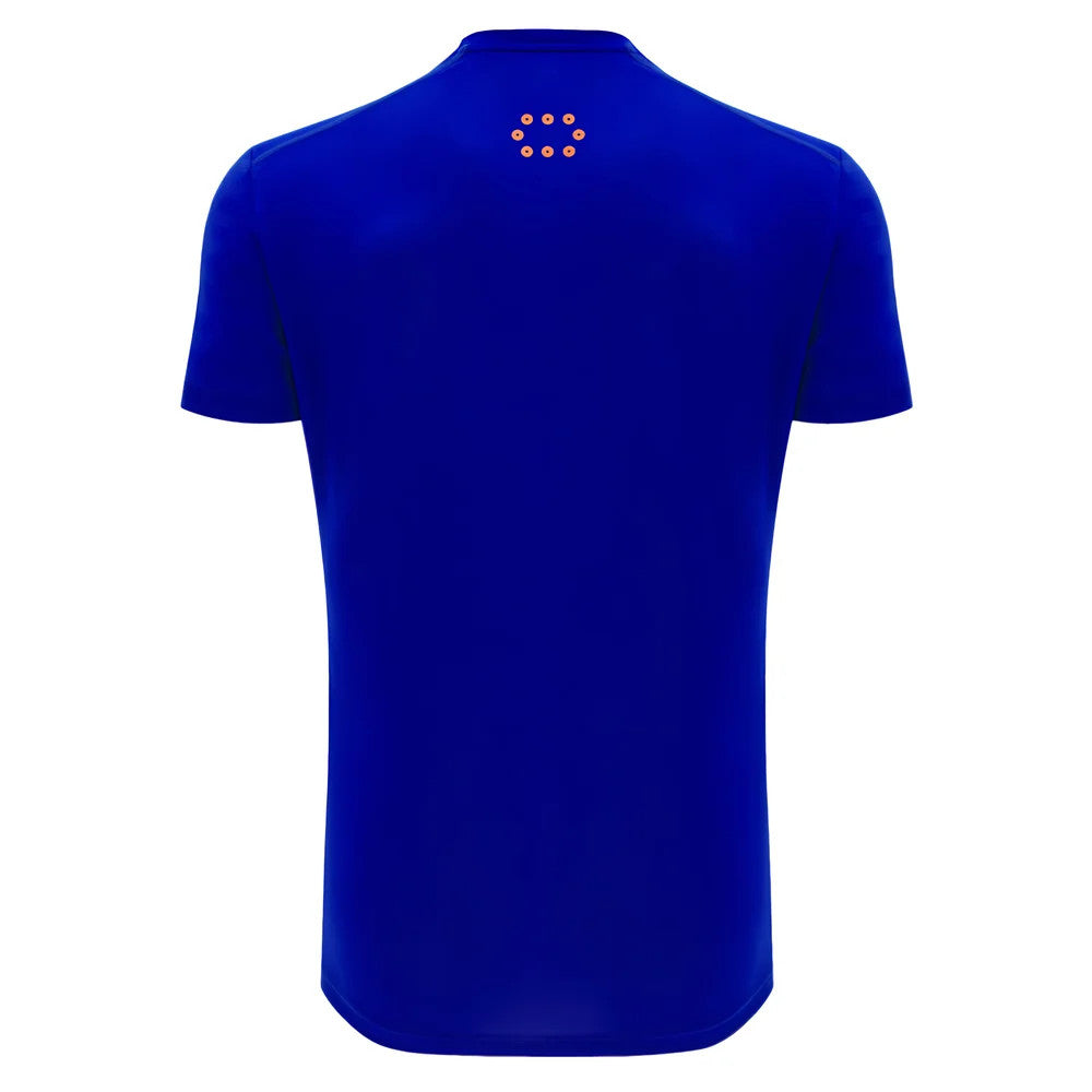 2025 Lamborghini Poly T-Shirt Blue/Orange_3