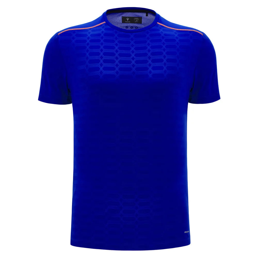 2025 Lamborghini Poly T-Shirt Blue/Orange_3