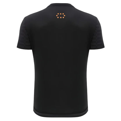 2025 Lamborghini Reflex Poly T-Shirt Black/Orange_3