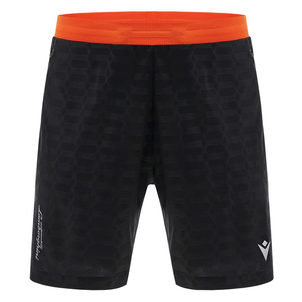 2025 Lamborghini Shorts Black/Orange_3