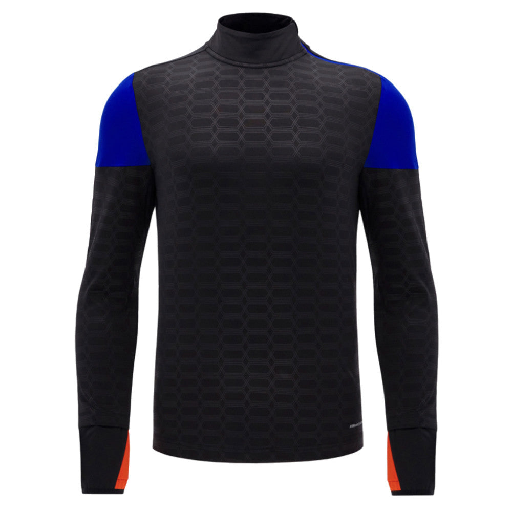 2025 Lamborghini Full Zip Sweater Black/Blue/Orange_3