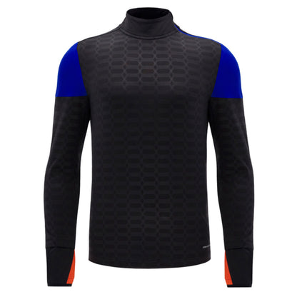 2025 Lamborghini Full Zip Sweater Black/Blue/Orange_3