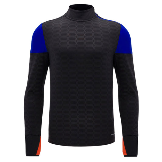 2025 Lamborghini Full Zip Sweater Black/Blue/Orange_3