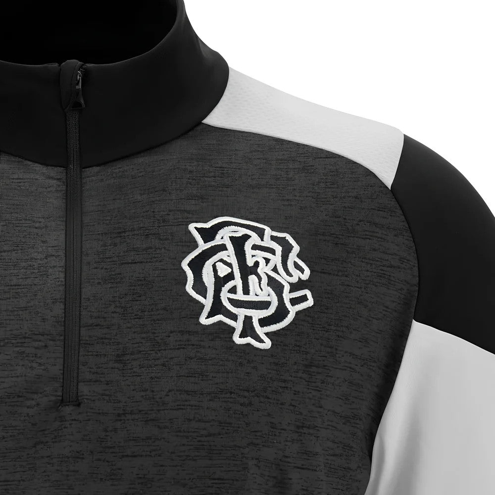 2025 Barbarians Rugby 1/4 Zip Trianing Top (Black)_2