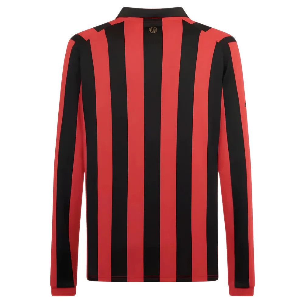 AC Milan 125th Authentic Shirt LS (Black-Red)_3