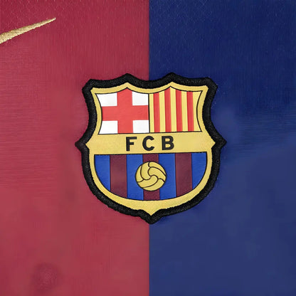 2024-2025 Barcelona Home Shirt (Sponsorless) - Kids (Lamine Yamal 19)_5