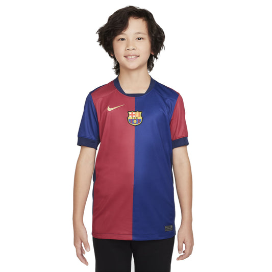 2024-2025 Barcelona Home Shirt (Sponsorless) - Kids_2