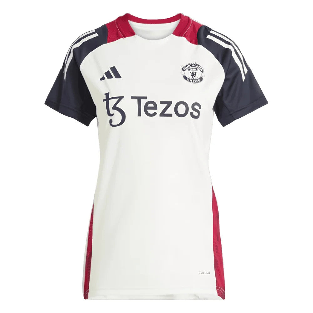 2025 Man Utd Training Jersey (Off White) - Womens_1