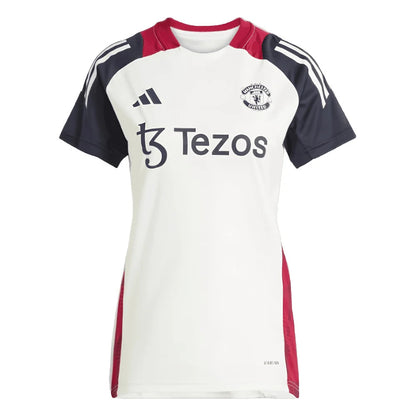 2025 Man Utd Training Jersey (Off White) - Womens_1