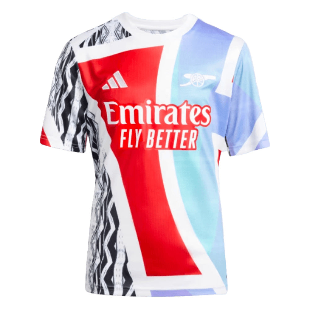 2024-2025 Arsenal Pre-Match Shirt (Scarlet) - Kids_1