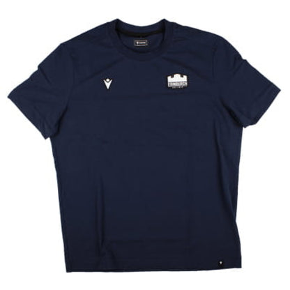 2024-2025 Edinburgh Rugby Ath Travel Cotton Shirt (Navy)_1