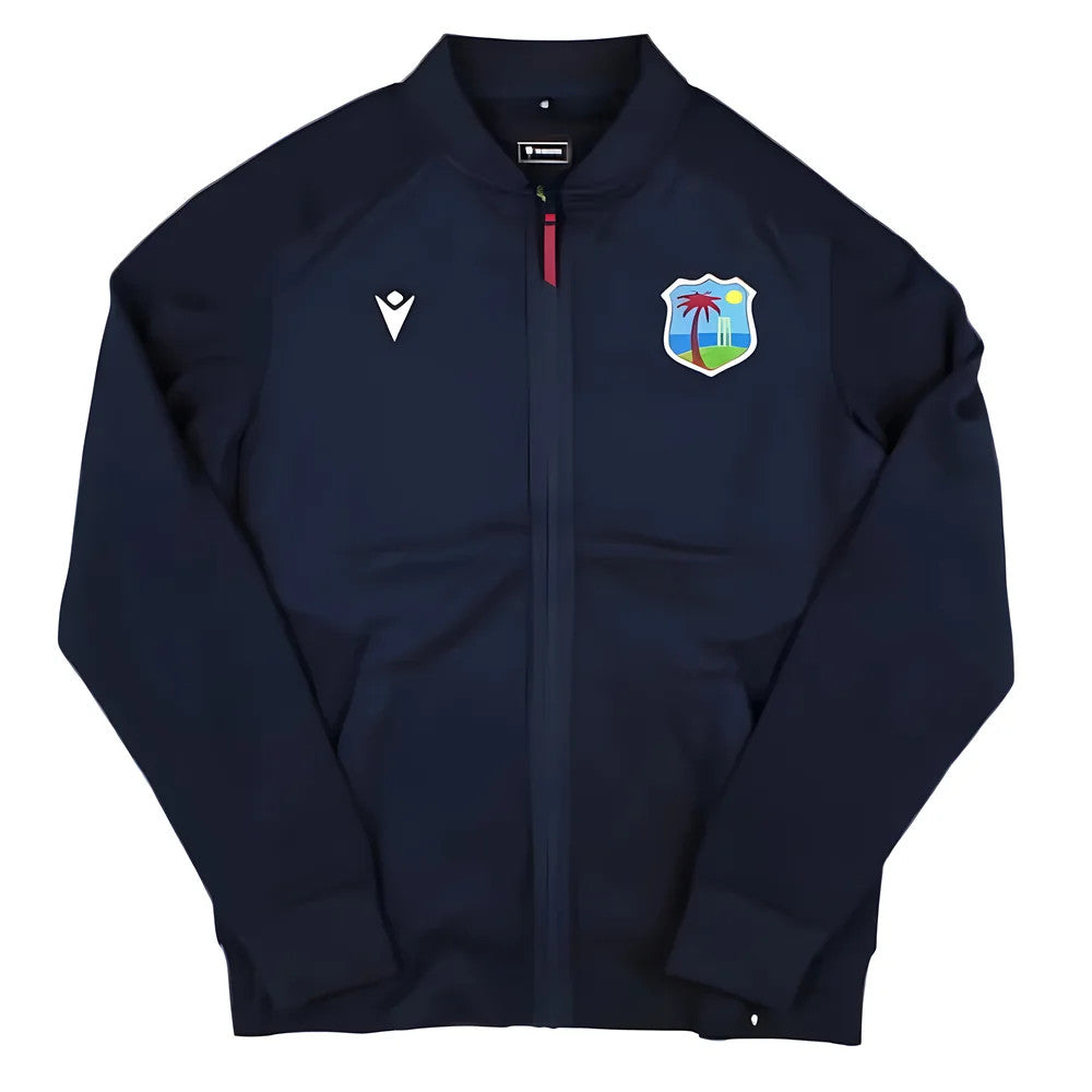 2025 West Indies Cricket Full Zip Tracksuit Jacket (Navy)_1