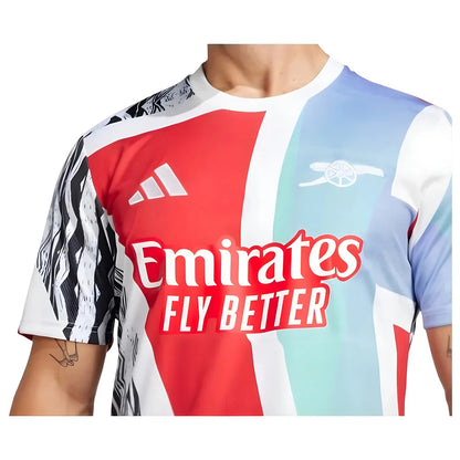 2024-2025 Arsenal Pre-Match Shirt (Scarlet)_3