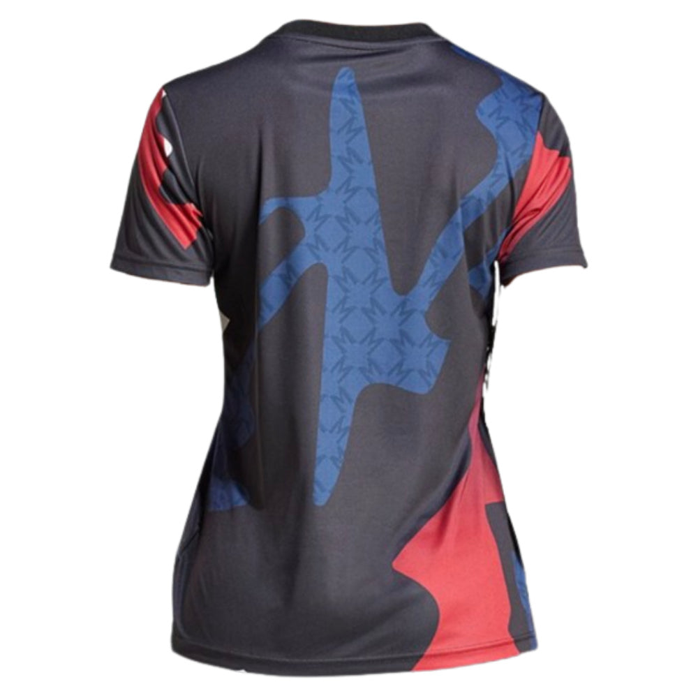 2024-2025 Man Utd Pre-Match Shirt (Black) - Womens_2