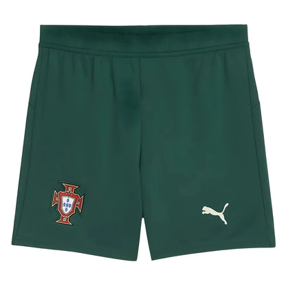 2025-2026 Portugal Home Shorts (Green) - Kids_1