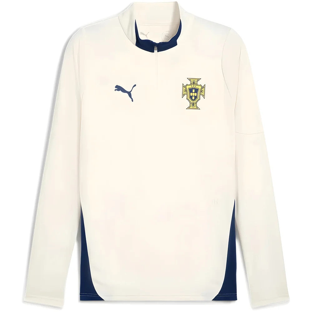 2025-2026 Portugal Training 1/4 Zip Top (Sugared Almond) - Kids_1