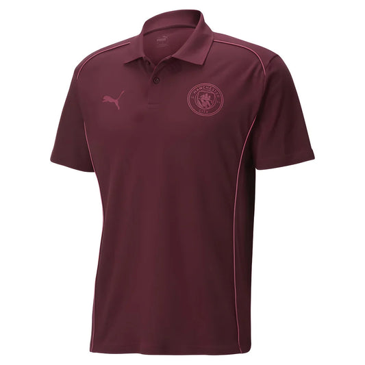 2024-2025 Man City Casuals Polo Shirt (Dark Jasper)_1