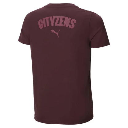 2024-2025 Man City Casuals Tee (Dark Jasper)_1