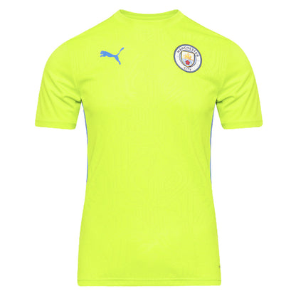 2024-2025 Man City Training Shirt (Yellow Glow)_1