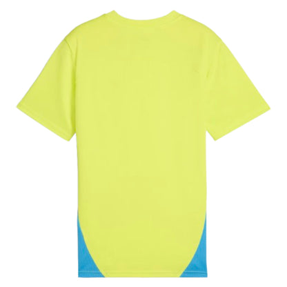 2024-2025 Man City Training Shirt (Yellow Glow) - Kids_1