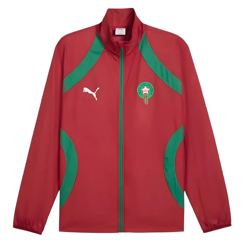 2025-2026 Morocco Pre-Match Jacket (Red)_1